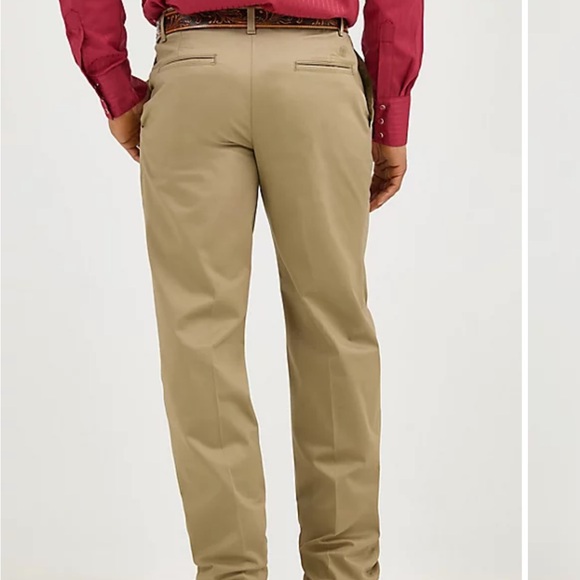 Wrangler Flat Front Relaxed Fit Men’s Pants - Picture 2 of 7